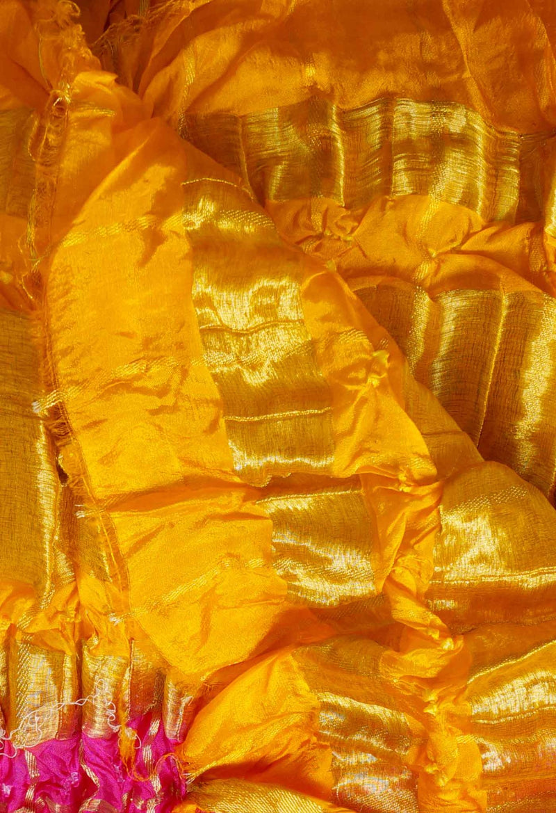 Online Shopping for Multi Pure Bandhani Silk Dupatta with Tie and Dye Bandhani. from Rajasthan at Unnatisilks.comIndia
