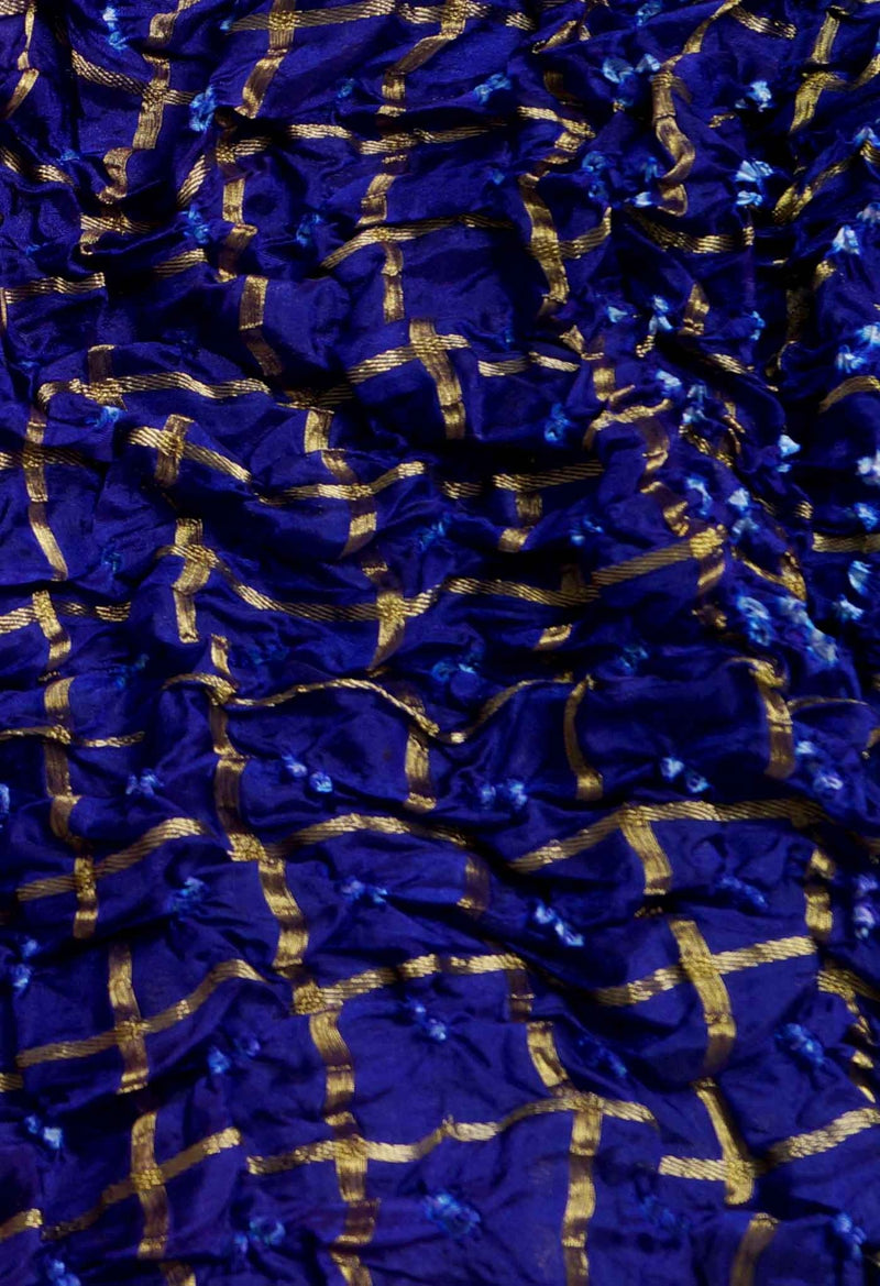 Multi Pure Bandhani Silk Dupatta-UDS3245