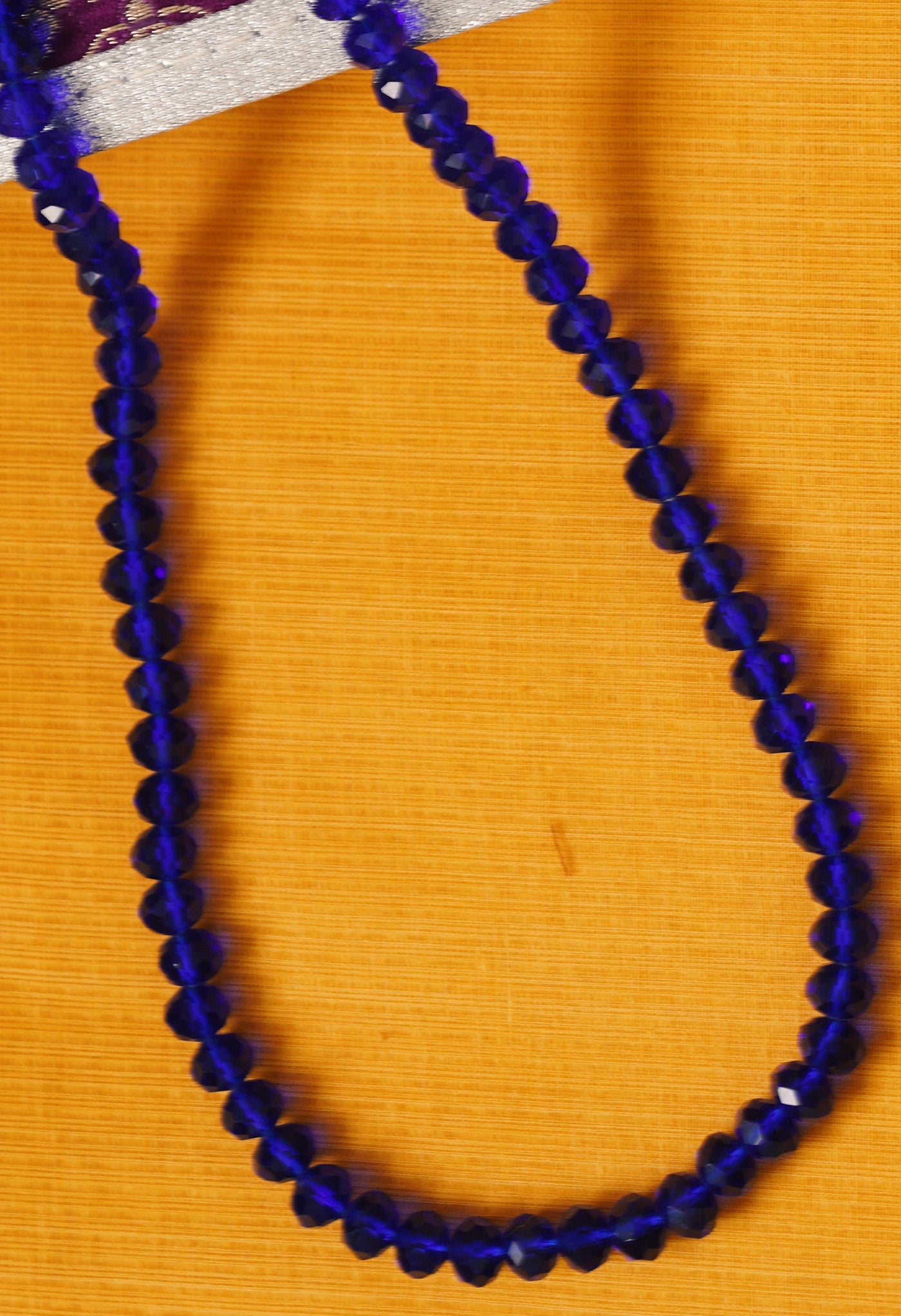 Blue Amravati Crystal Necklace- UJ459