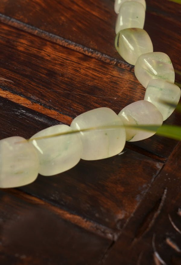 Green Amravati Ocean Beads Necklace