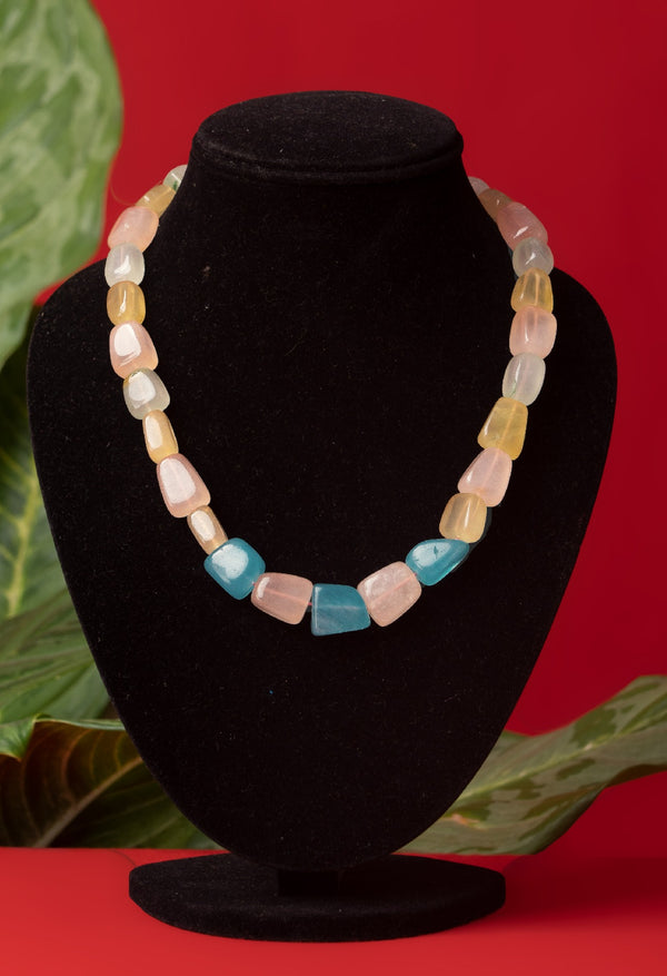 Multi Amravati Ocean Beads Necklace