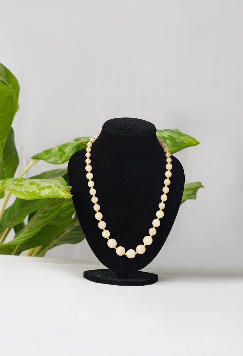 Online Shopping for Yellow Amravati Ocean Beads Necklace   from Andhra Pradesh at Unnatisilks.comIndia
