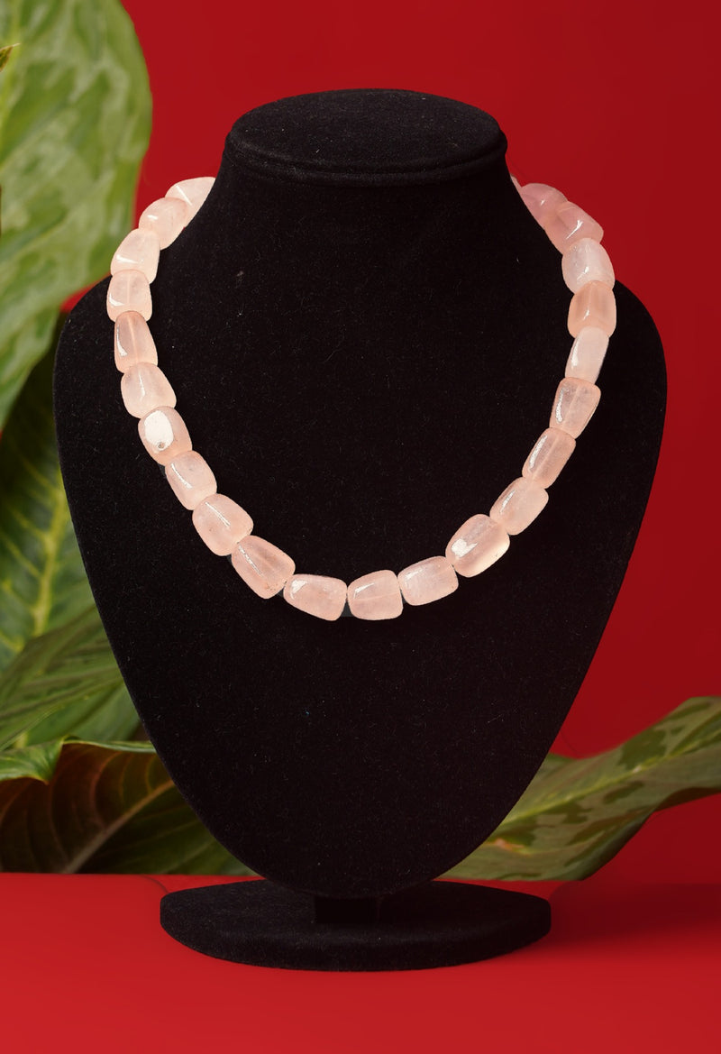 Peach Amravati Ocean Beads Necklace