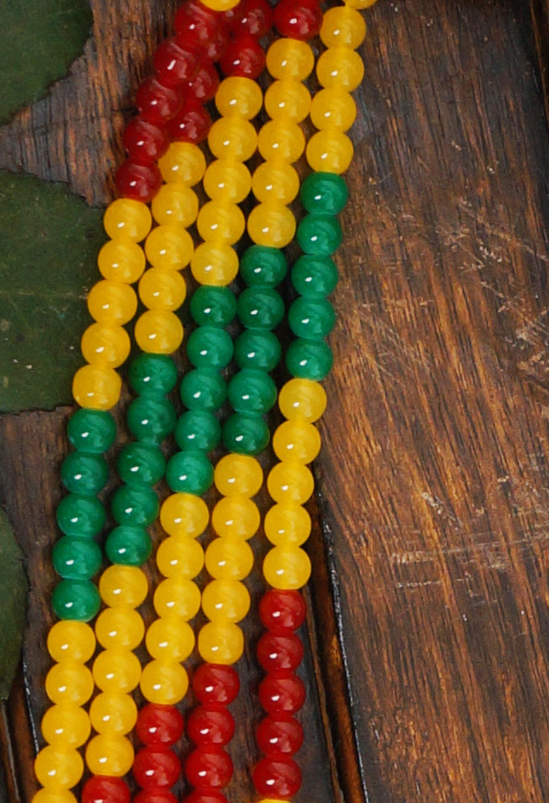 Online Shopping for Multi Amravati Ocean Beads Necklace   from Andhra Pradesh at Unnatisilks.comIndia
