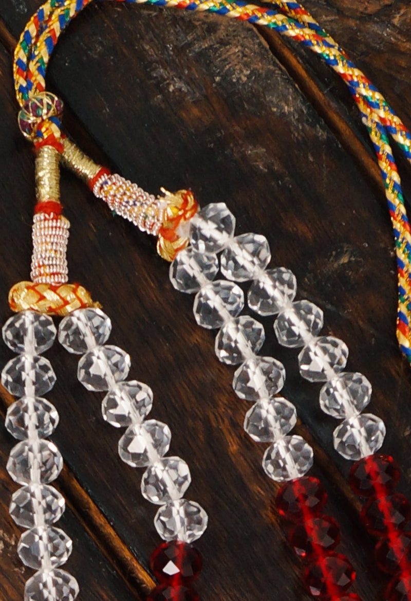 Online Shopping for Multi Amravati Crystal Necklace   from Andhra Pradesh at Unnatisilks.comIndia
