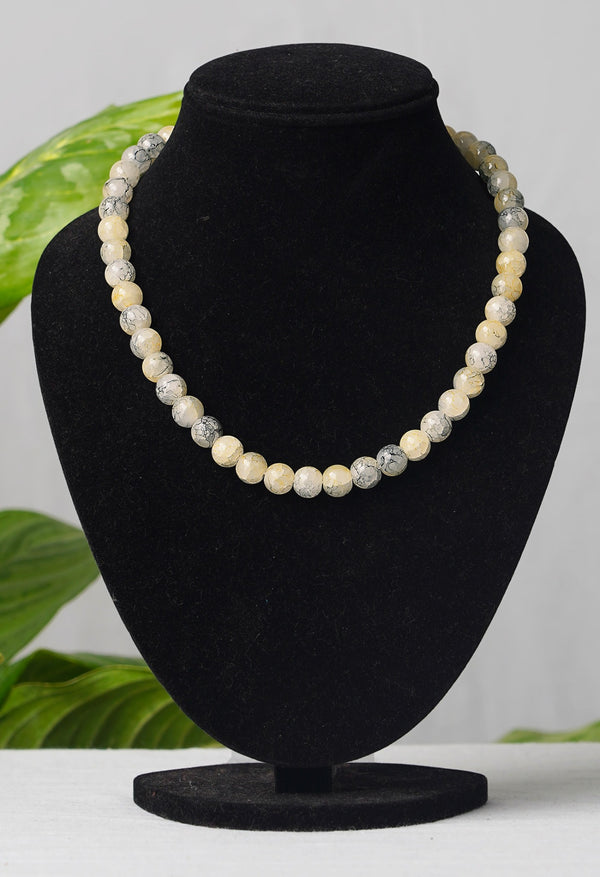 Ivory Amravati Ocean Beads Necklace