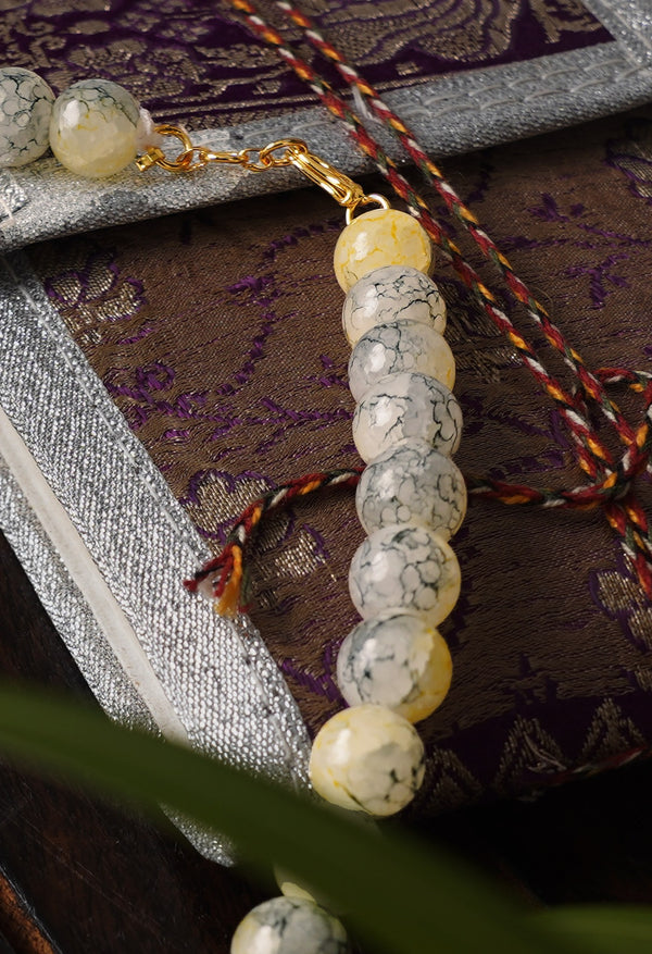 Ivory Amravati Ocean Beads Necklace