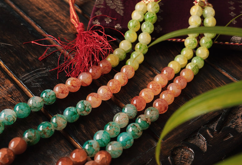 Online Shopping for Multi Amravati Sea Beads Necklace   from Rajasthan at Unnatisilks.comIndia
