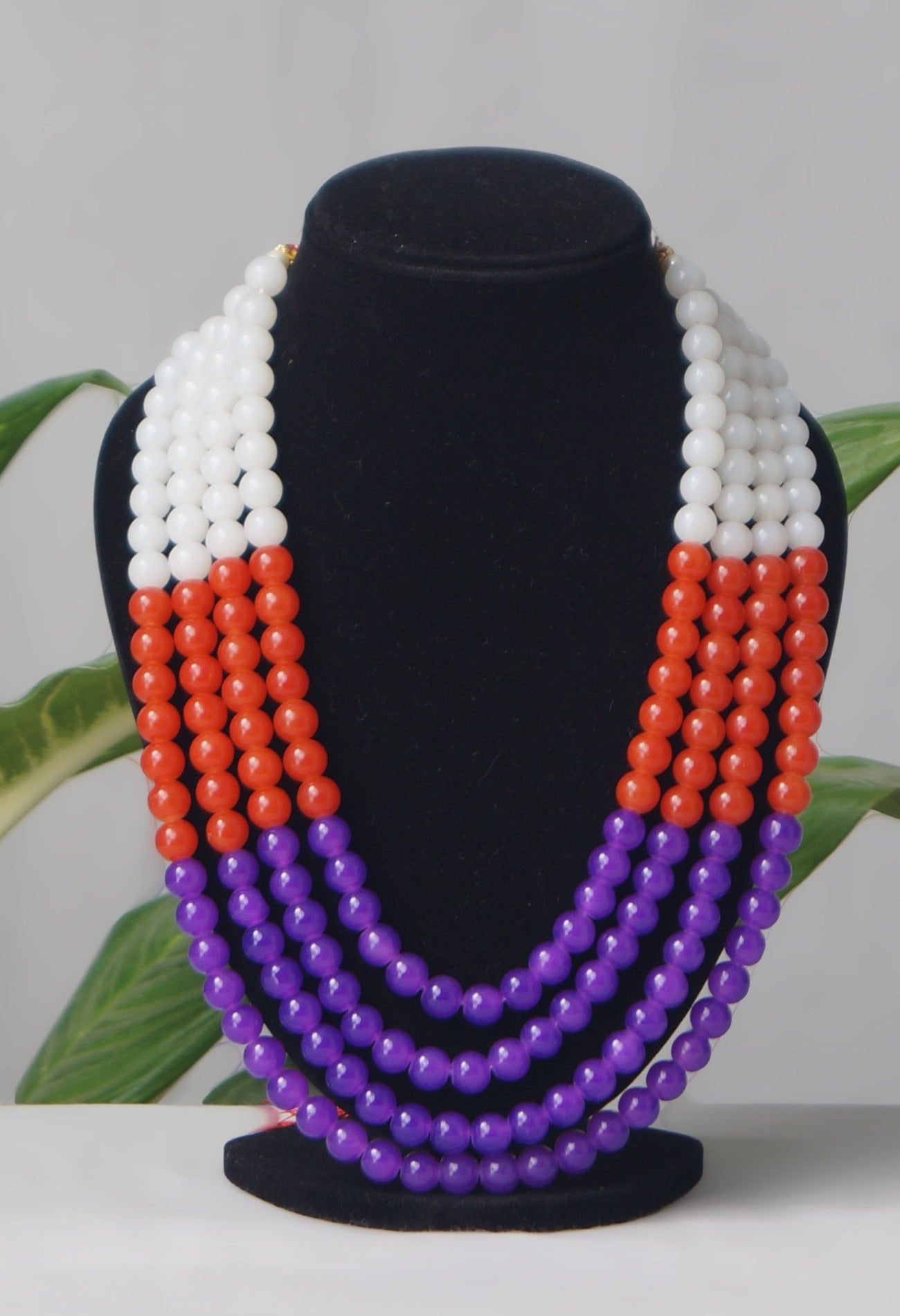 Multi Amravati Ocean Beads Necklace-UJ255