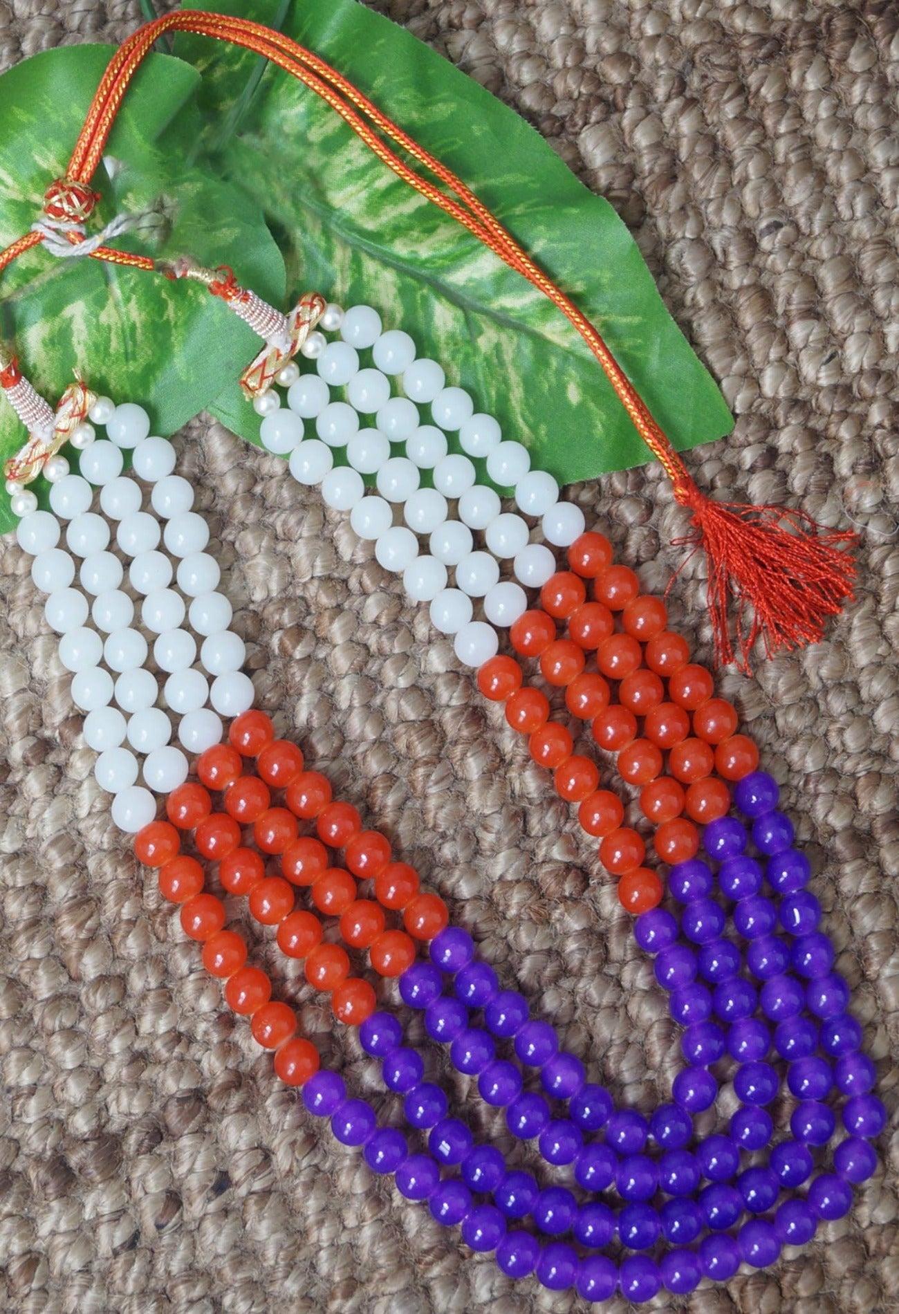 Multi Amravati Ocean Beads Necklace-UJ255