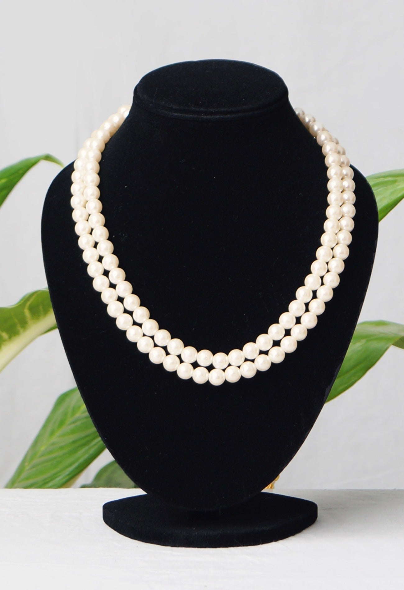 White Amravati Pearls Beads-UJ282