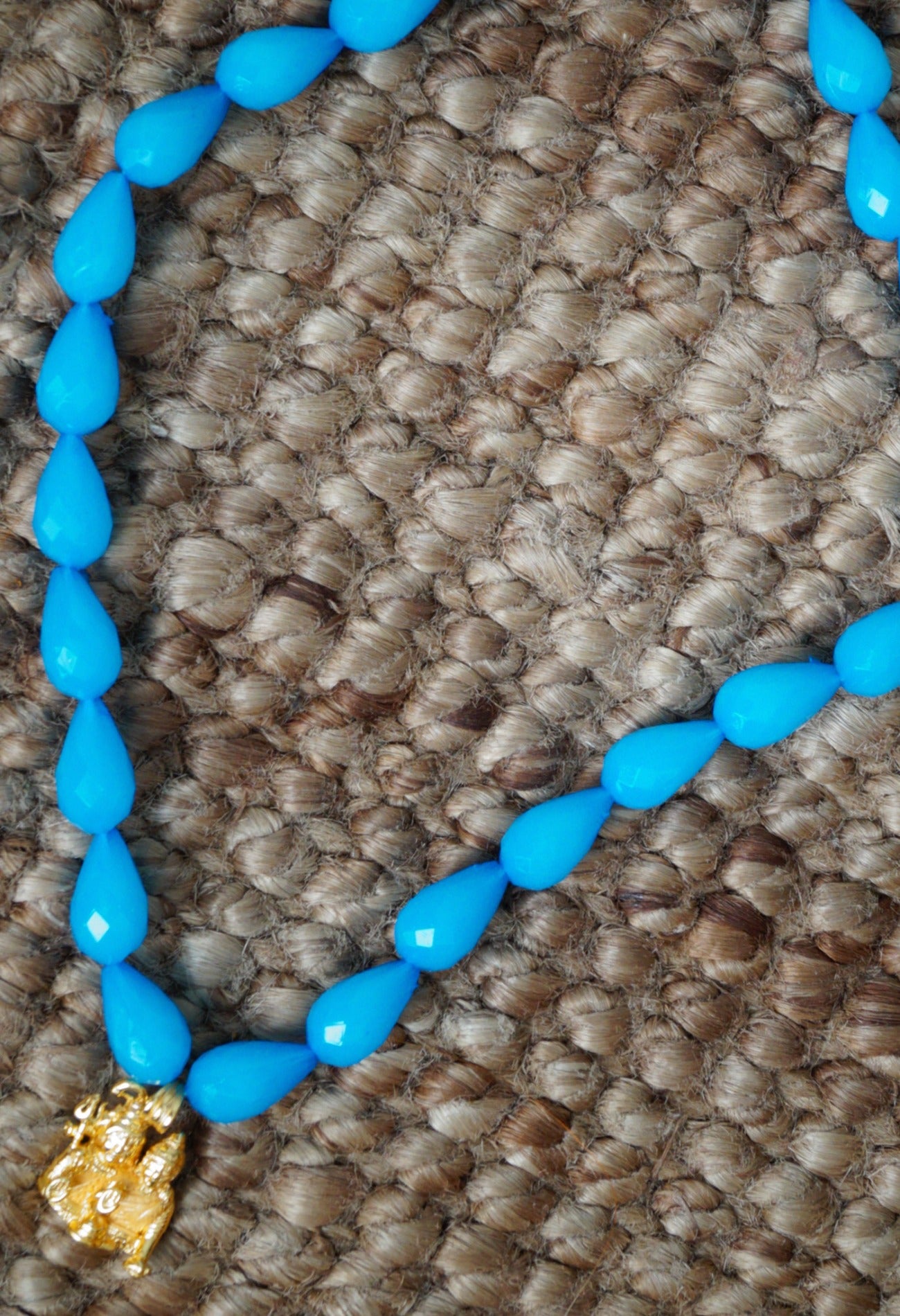 Online Shopping for Blue Amravati Ocean Beads Necklace with Jewellery from Andhra Pradesh at Unnatisilks.com India
