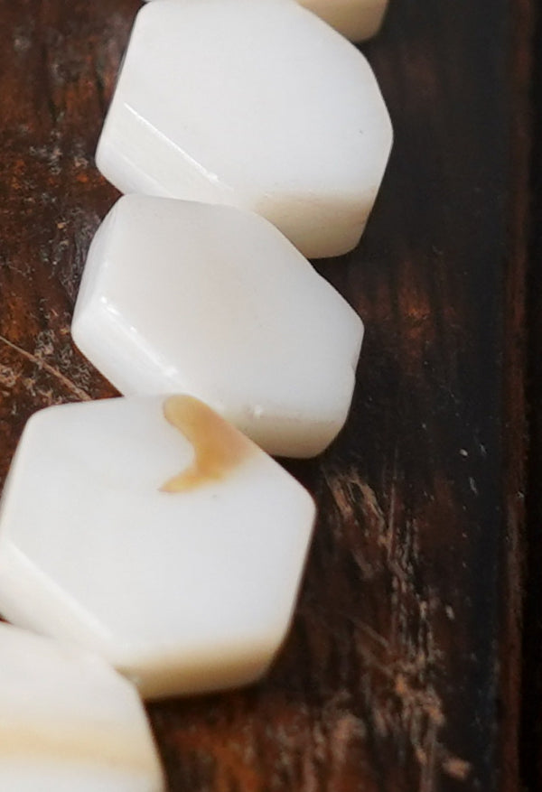 White Amravati Ocean Beads Necklace