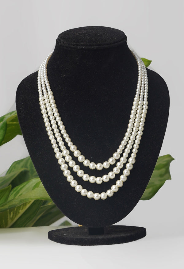 Online Shopping for White Amravati Peals Necklace   from Andhra Pradesh at Unnatisilks.comIndia
