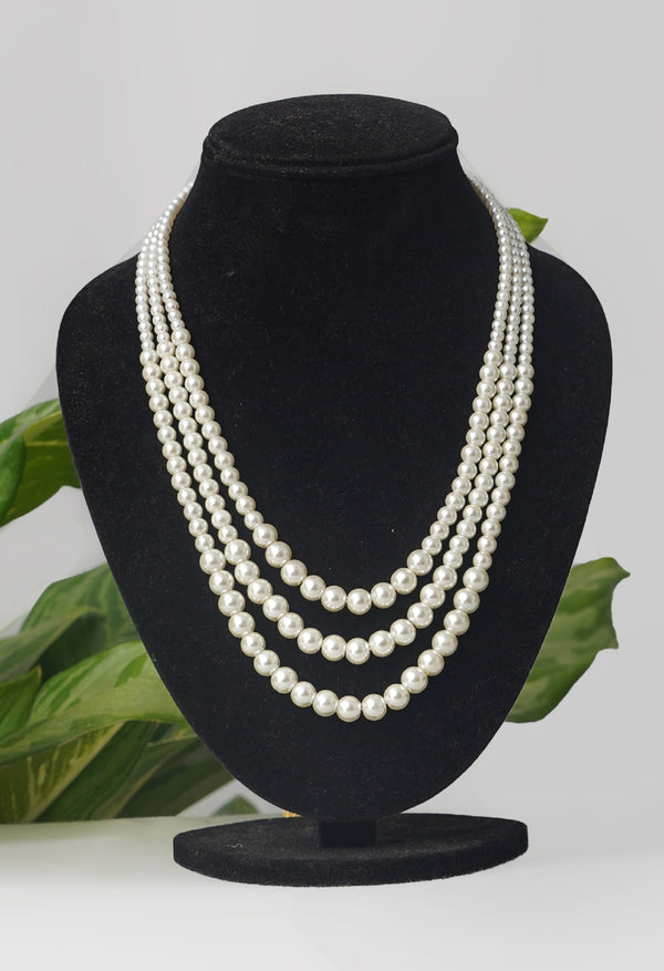 Online Shopping for White Amravati Peals Necklace   from Andhra Pradesh at Unnatisilks.comIndia
