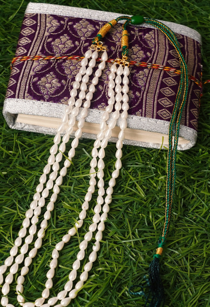 Online Shopping for White Amravati Ocean Beads Necklace   from Andhra Pradesh at Unnatisilks.comIndia
