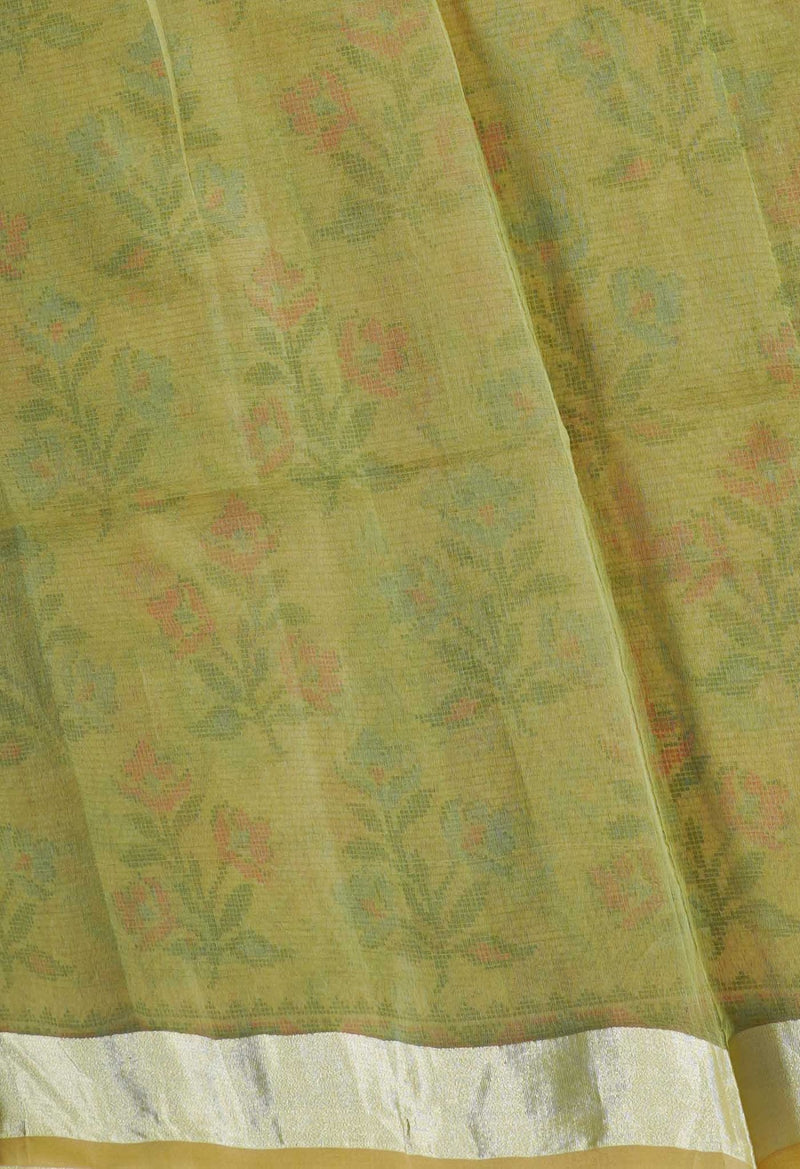 Online Shopping for Green  Skin Printed  Organza Saree with Fancy/Ethnic Prints from Uttar Pradesh at Unnatisilks.com India
