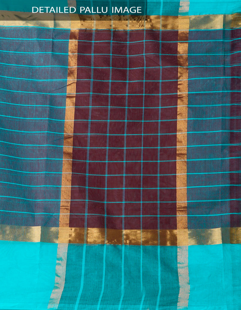 Online Shopping for Green-Red Pure Uppada Cotton Saree with Weaving from Andhra Pradesh at Unnatisilks.comIndia