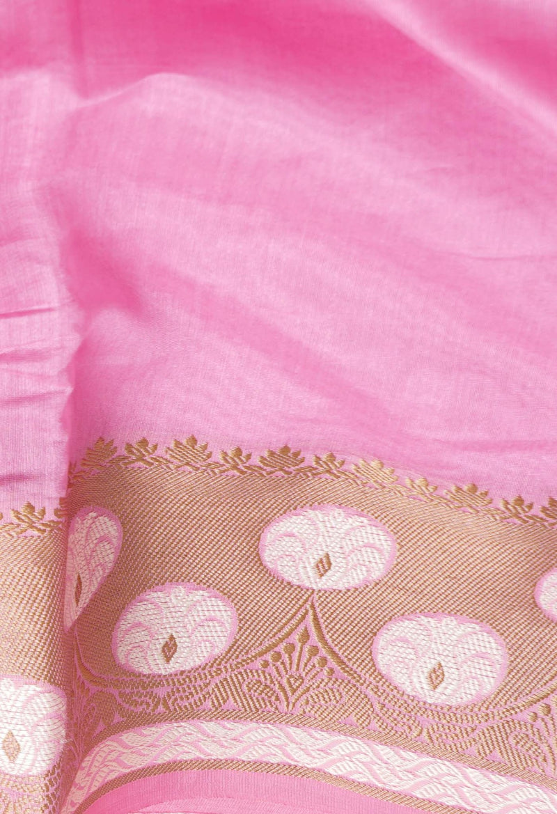 Pink Bangalore Sico Saree-UNM45718