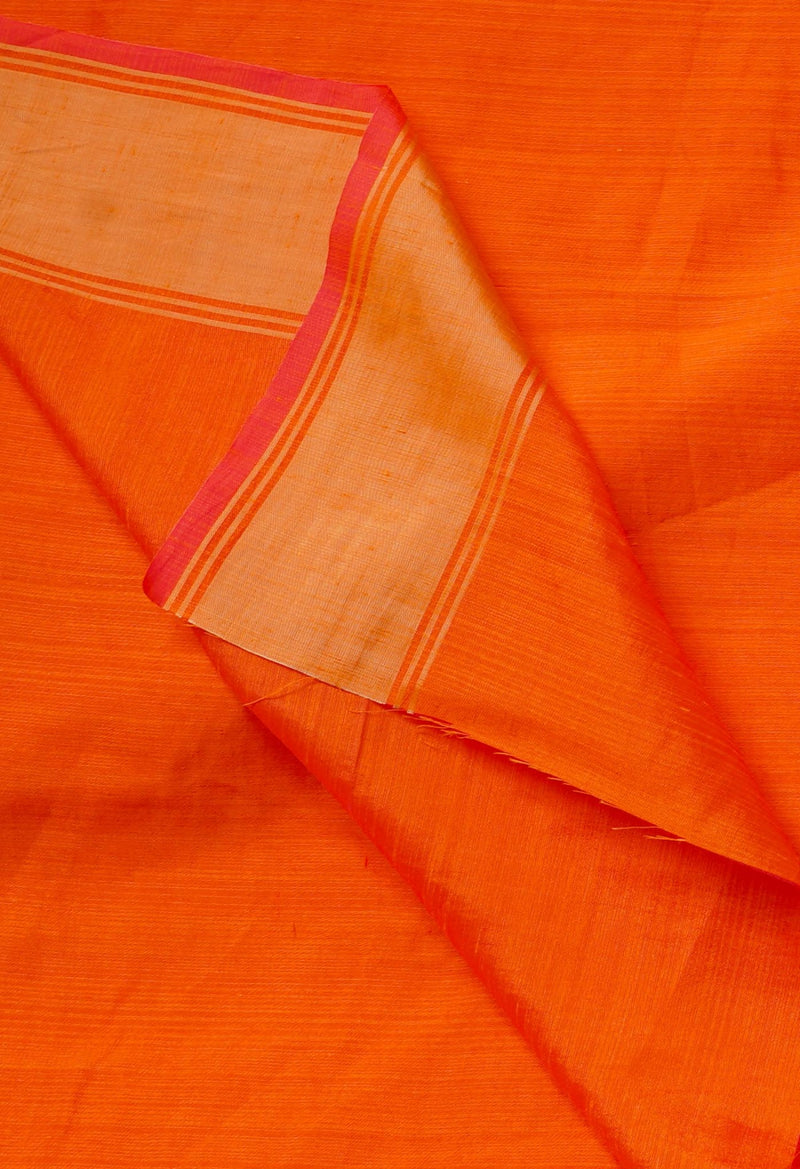 Online Shopping for Orange  Fancy Art Silk Saree with Weaving from Punjab at Unnatisilks.comIndia
