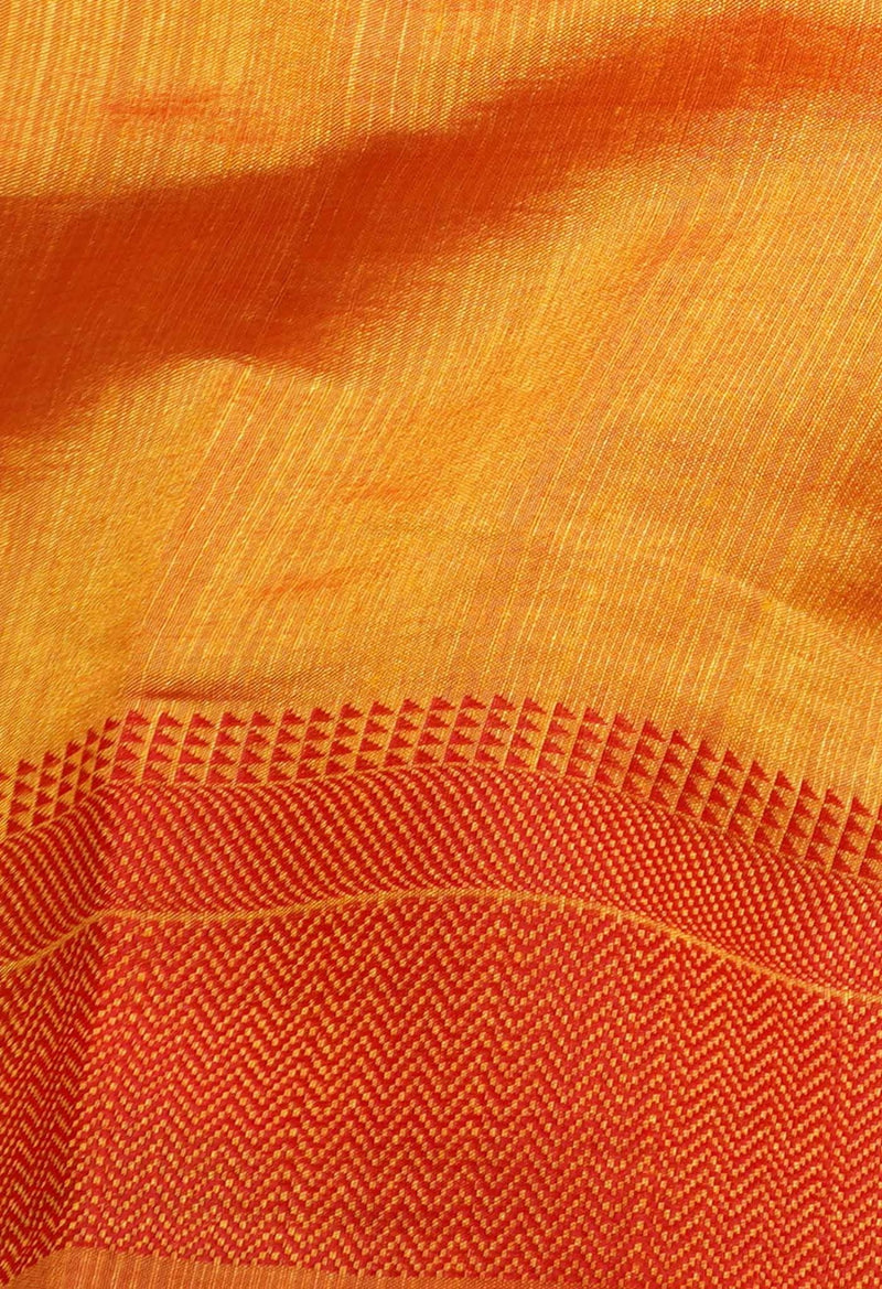 Orange  Fancy Art Silk Saree-UNM55144