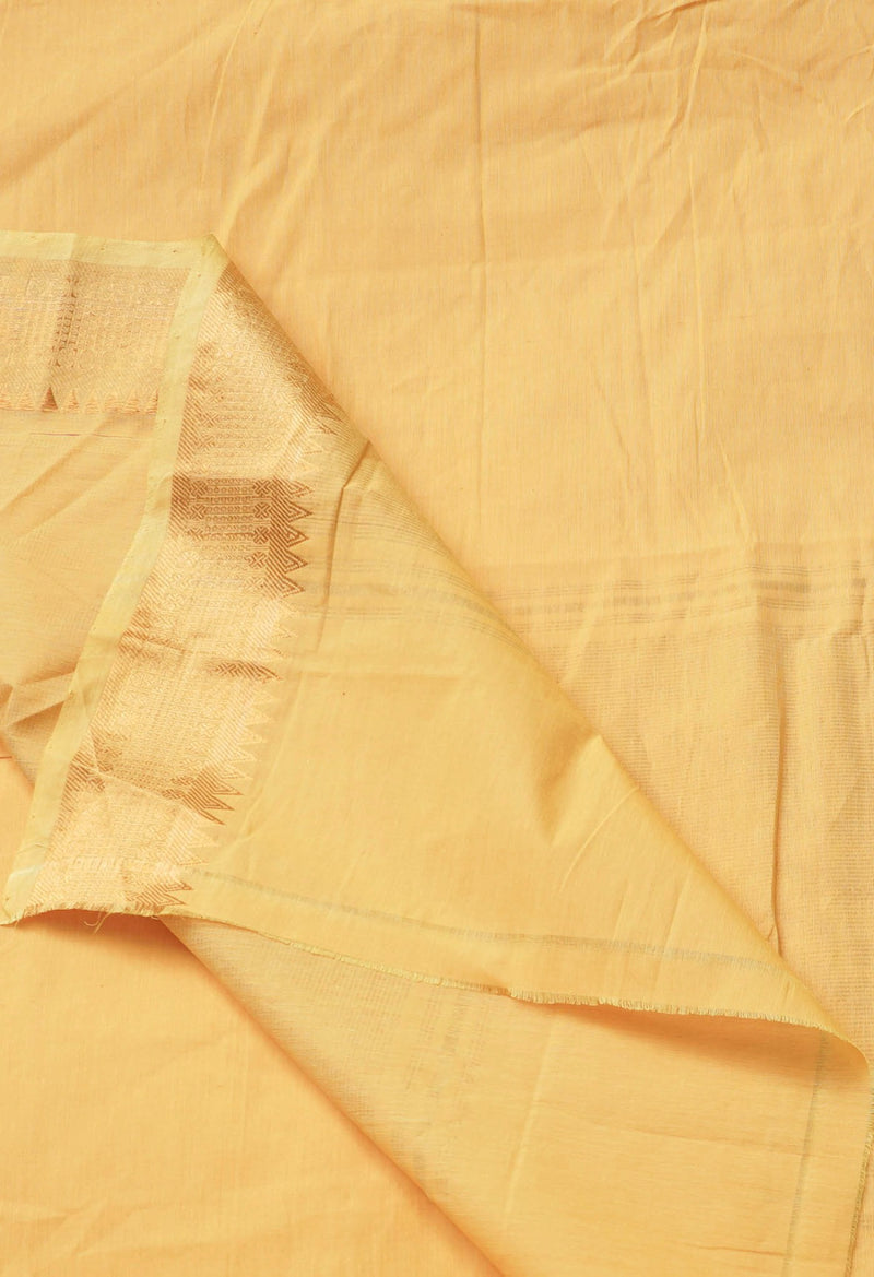 Online Shopping for Orange Pure Handloom Mangalagiri Cotton Saree with Weaving from Andhra Pradesh at Unnatisilks.comIndia
