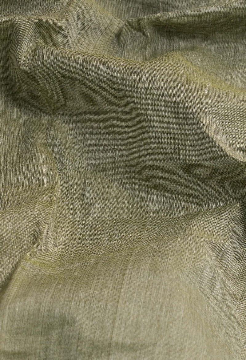 Online Shopping for Green Pure Uppada Cotton Saree with Hand Block Prints from Madhya Pradesh at Unnatisilks.comIndia
