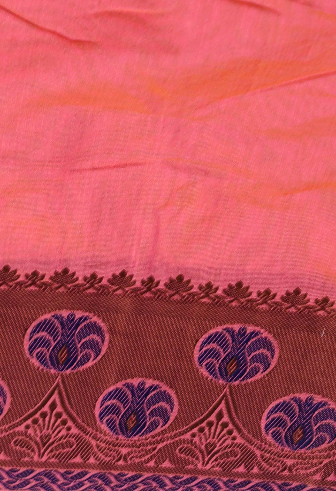 Pink  Bangalore Sico Saree-UNM59605