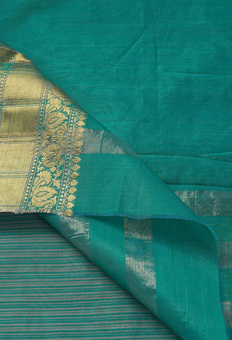 Online Shopping for Green  Bangalore Sico Saree with Weaving from Karnataka at Unnatisilks.comIndia
