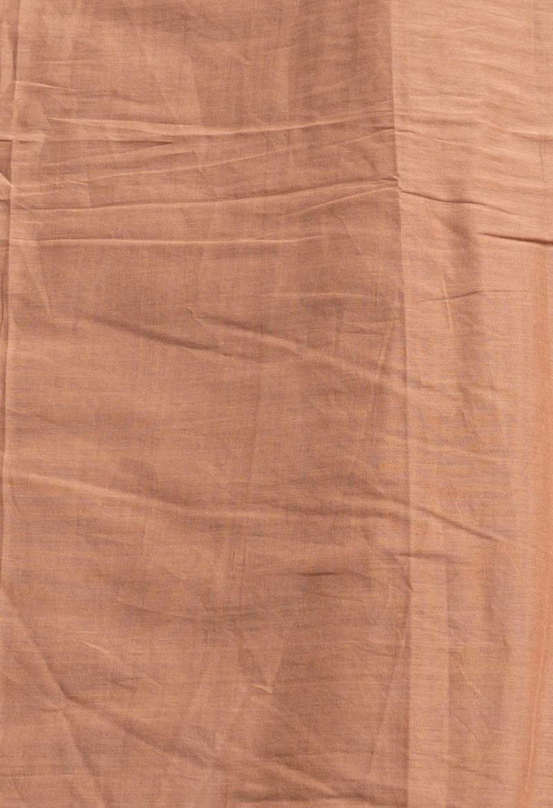 Online Shopping for Brown Pure Block Printed Mulmul Cotton Saree with Hand Block Prints from Rajasthan at Unnatisilks.comIndia
