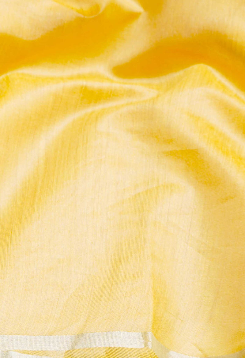 Online Shopping for Yellow  Kanjivaram Silk Cotton Saree with Weaving from Tamilnadu at Unnatisilks.comIndia
