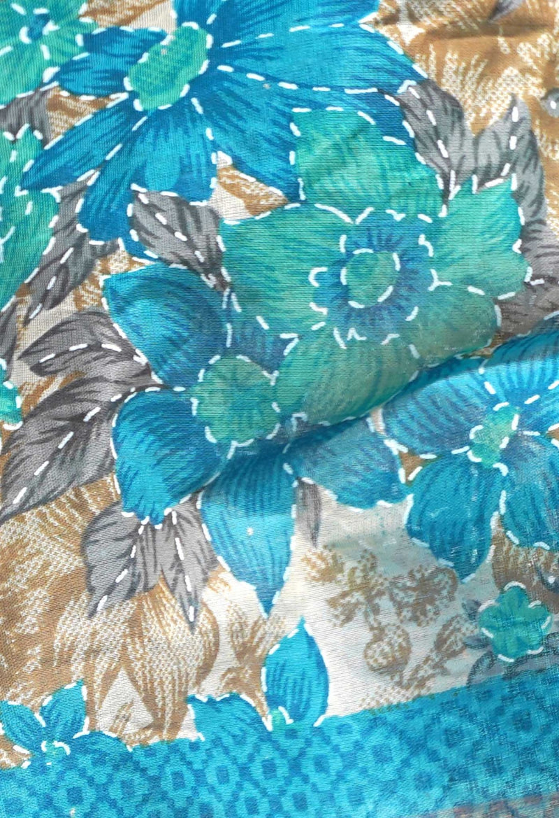 Multi Pure Krisha Cotton Saree