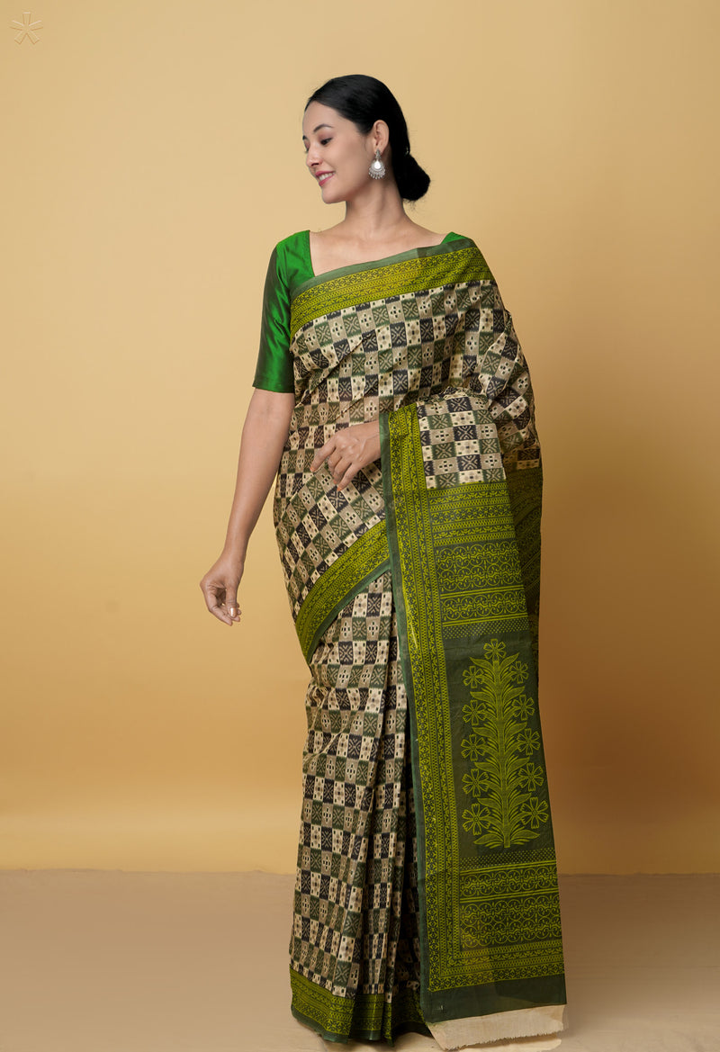 Multi Pure Krisha Cotton Saree