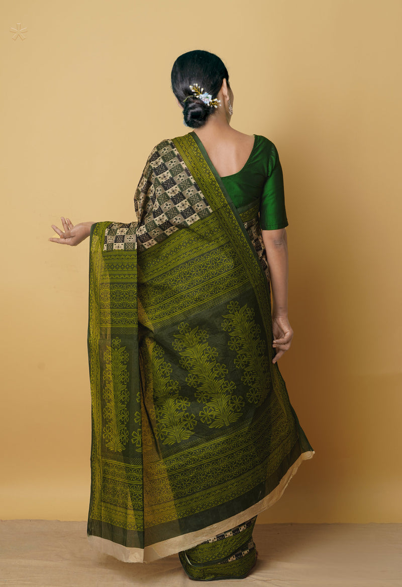 Multi Pure Krisha Cotton Saree