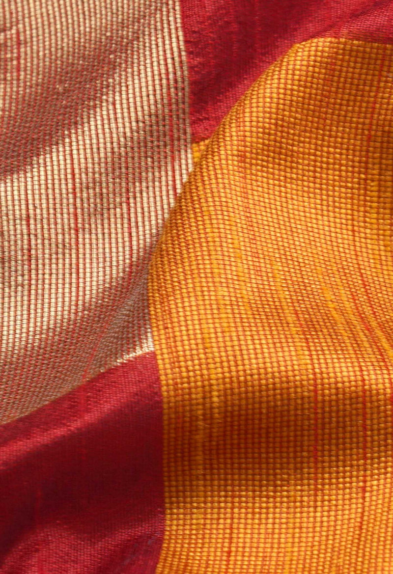 Red  Kanjivaram Silk Cotton Saree-UNM60282