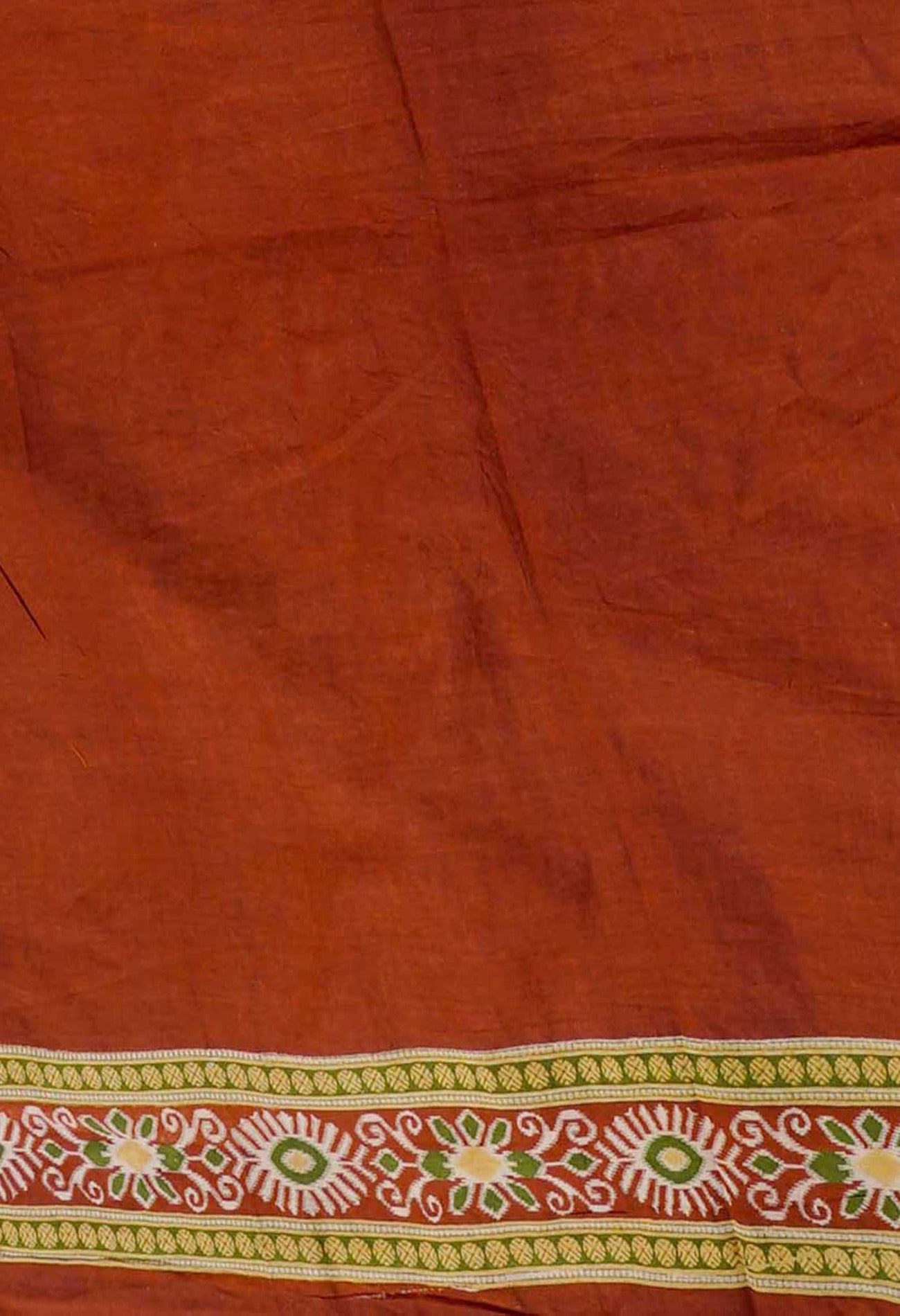 Online Shopping for Red Pure Krisha Cotton Saree with Hand Block Prints from Rajasthan at Unnatisilks.comIndia
