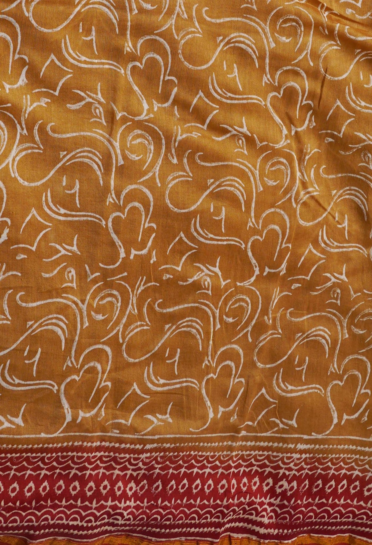Online Shopping for Brown Pure Hand Block Printed Chanderi Sico Saree with Hand Block Prints from Chhattisgarh at Unnatisilks.comIndia
