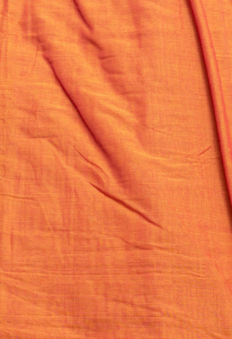 Online Shopping for Orange Pure Handloom Pavani Narayanpet Cotton Saree with Weaving from Andhra Pradesh at Unnatisilks.comIndia
