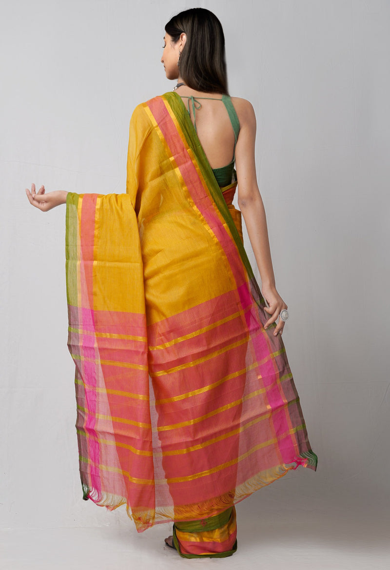 Online Shopping for Brown Pure Pavani Mangalagiri Cotton Saree with Weaving from Andhra Pradesh at Unnatisilks.comIndia
