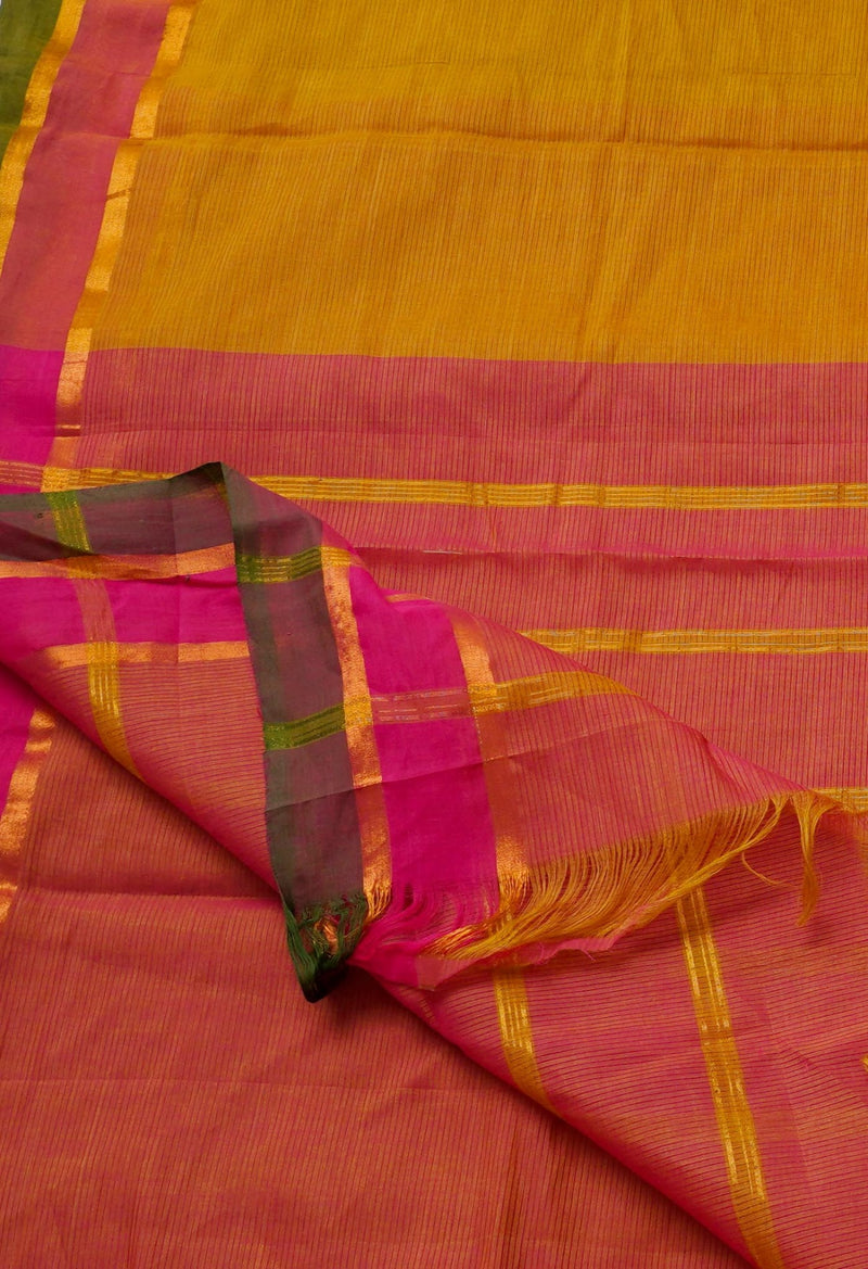 Online Shopping for Brown Pure Pavani Mangalagiri Cotton Saree with Weaving from Andhra Pradesh at Unnatisilks.comIndia
