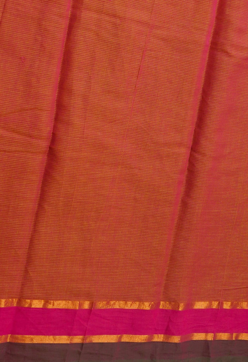 Online Shopping for Brown Pure Pavani Mangalagiri Cotton Saree with Weaving from Andhra Pradesh at Unnatisilks.comIndia
