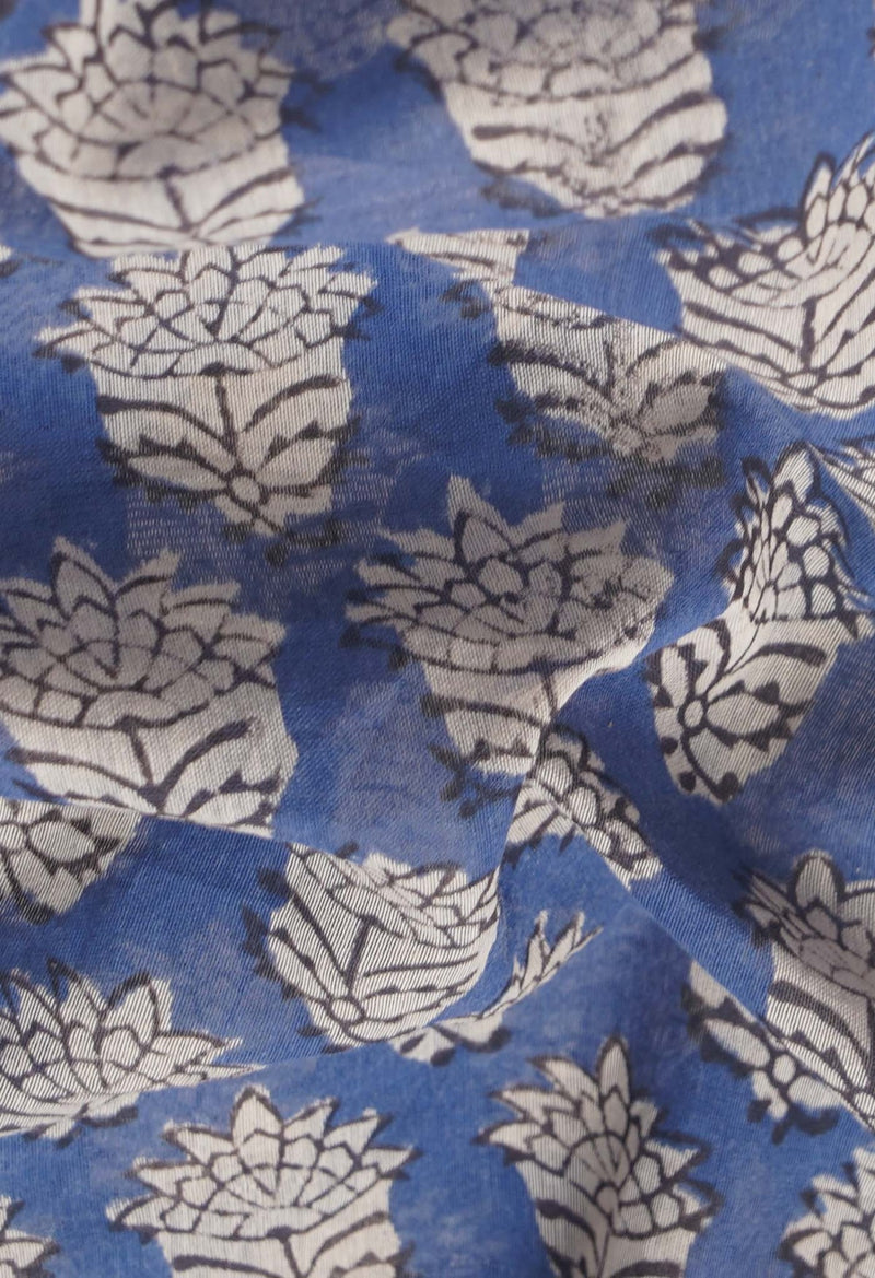 Online Shopping for Blue  Bagh Maheshwari Sico Saree with Bagh from Madhya Pradesh at Unnatisilks.comIndia
