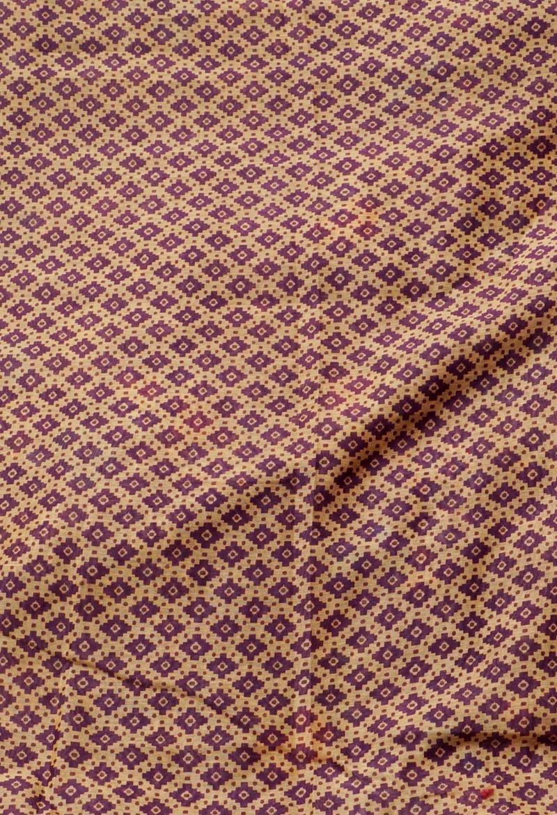 Online Shopping for Burgundy  Digital Printed Chanderi Sico Saree with Fancy/Ethnic Prints from Madhya Pradesh at Unnatisilks.comIndia

