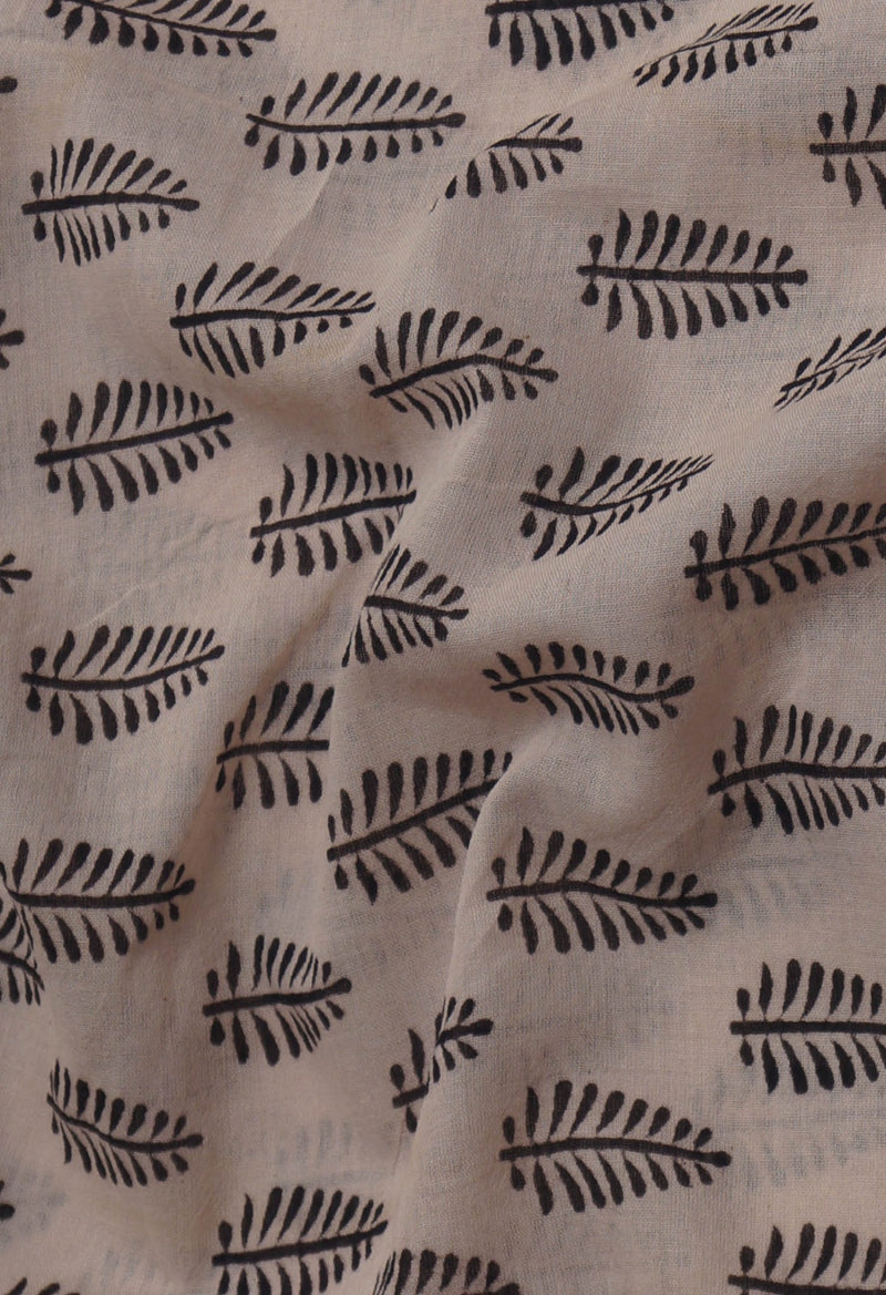 Ivory Bagh Venkatagiri Saree in Superfine Cotton