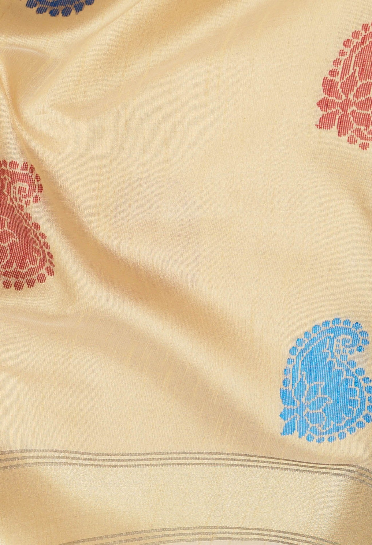 Brown  Bengal Linen Saree-UNM61761