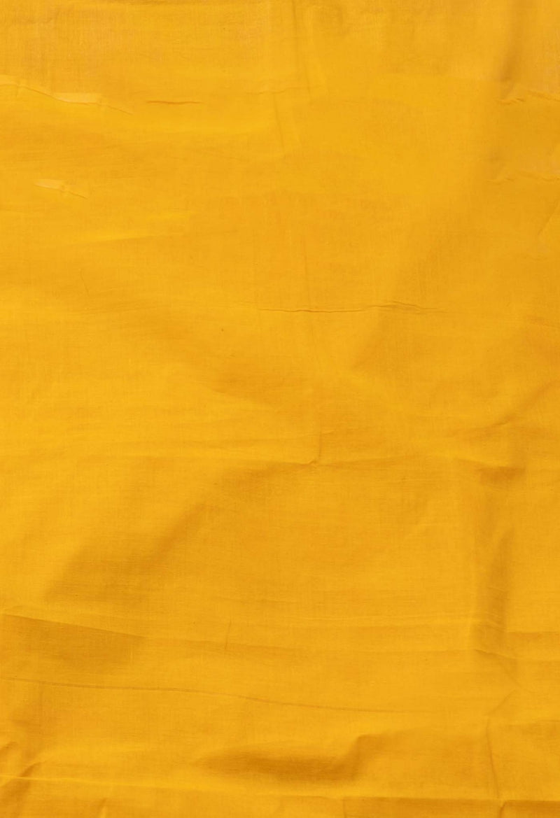 Online Shopping for Yellow Pure Block Printed Kerala Cotton Saree with Batik from Rajasthan at Unnatisilks.comIndia
