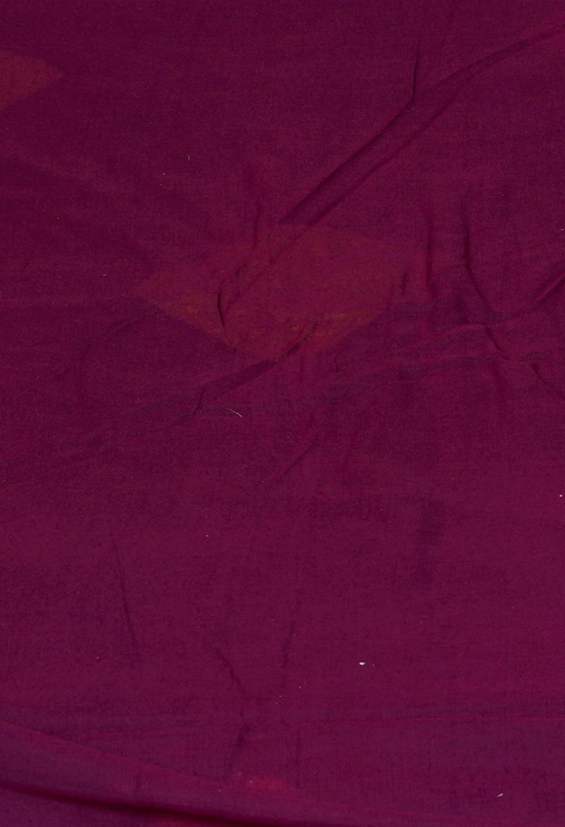 Maroon Pure Chanderi Sico Saree-unm61899