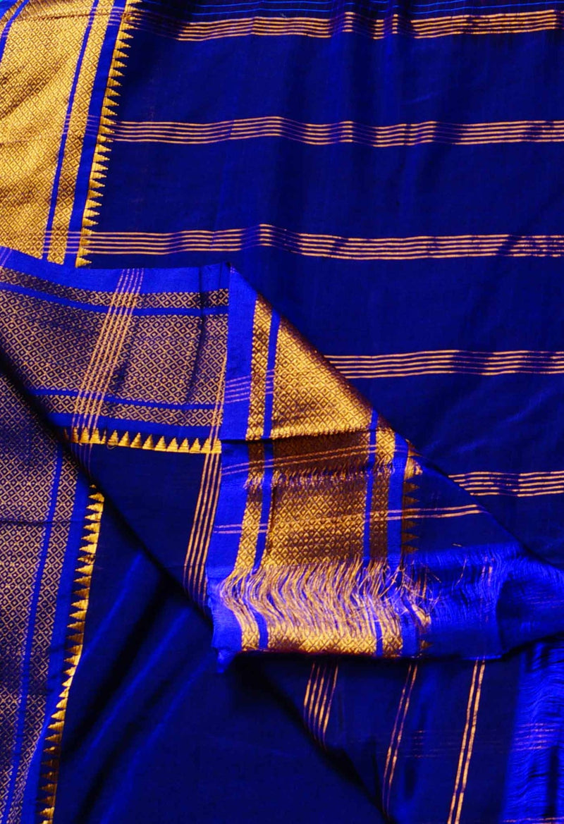Online Shopping for Pink Pure Handloom Narayanpet Poly Silk Saree with Weaving from Telangana at Unnatisilks.comIndia
