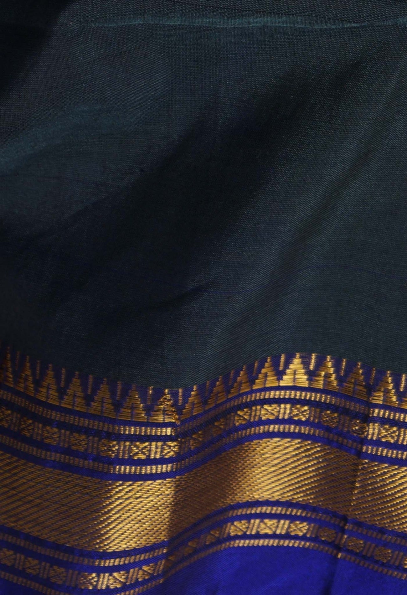 Online Shopping for Grey Pure Handloom Narayanpet Poly Silk Saree with Weaving from Telangana at Unnatisilks.com India
