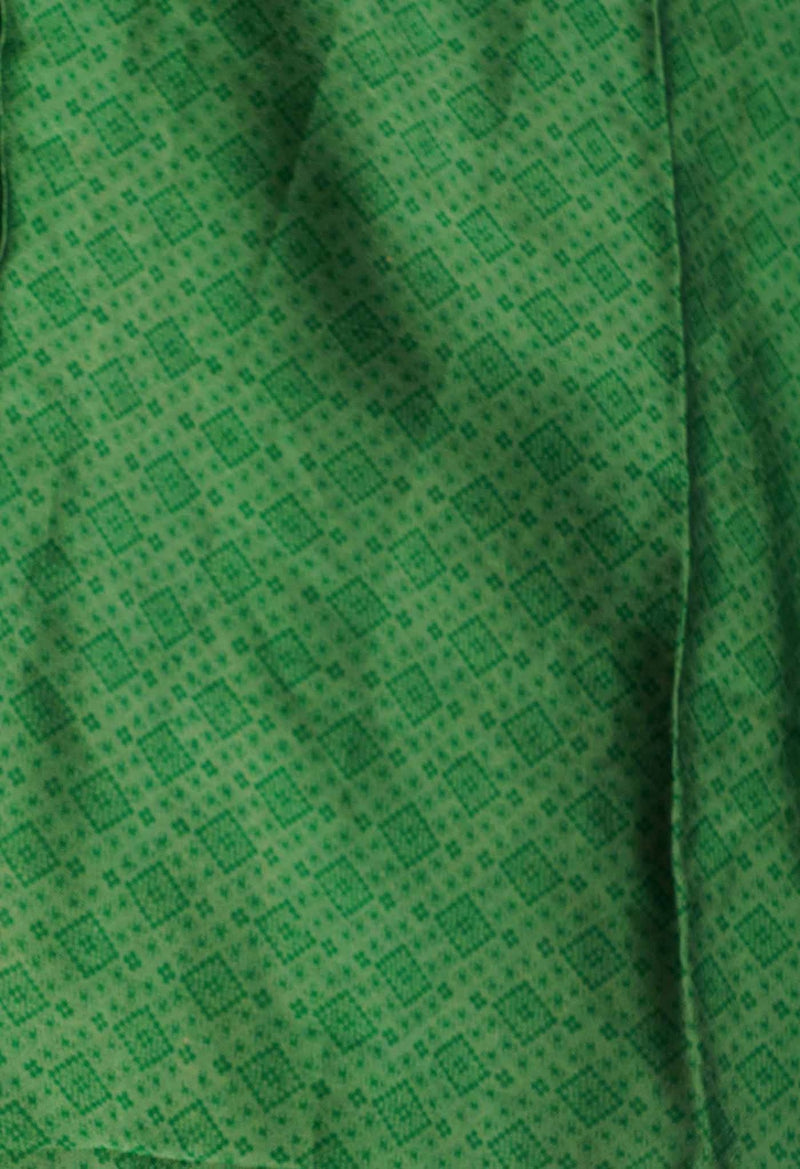 Online Shopping for Green  Chiffon Soft Silk Saree with Fancy/Ethnic Prints from Punjab at Unnatisilks.comIndia
